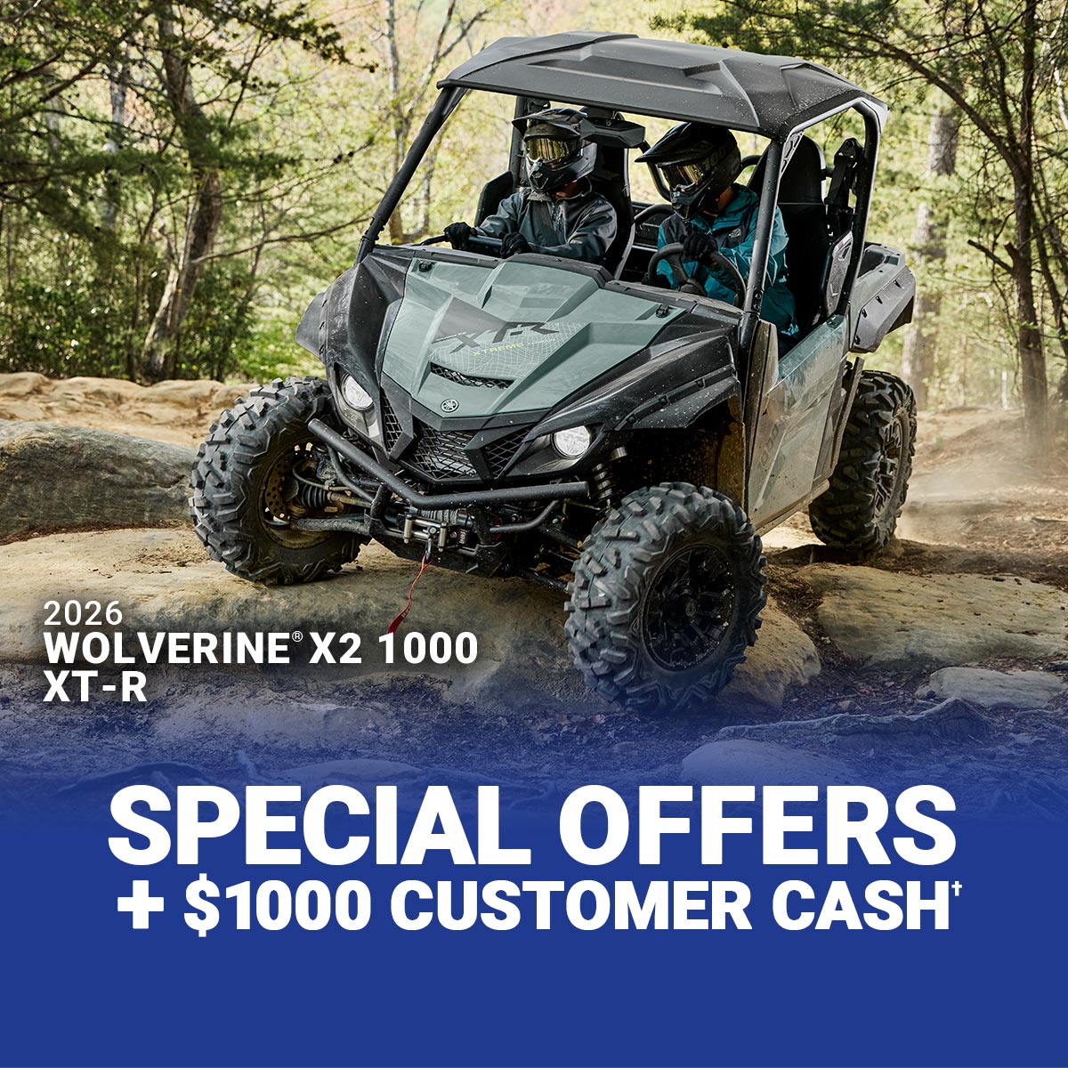 Yamaha Side-by-Sides - As Low As 3.99% APR for 36 Months